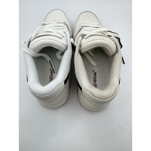 Off-White Men's "Out of Office" runner sneakers in two-tone calf leather - Picture 7 of 12